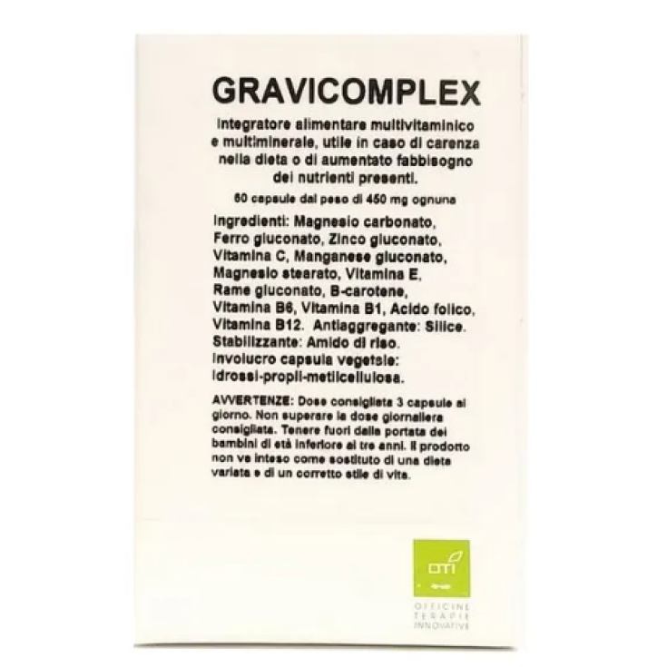 Oti Gravicomplex Complément Alimentaire 60 Gélules