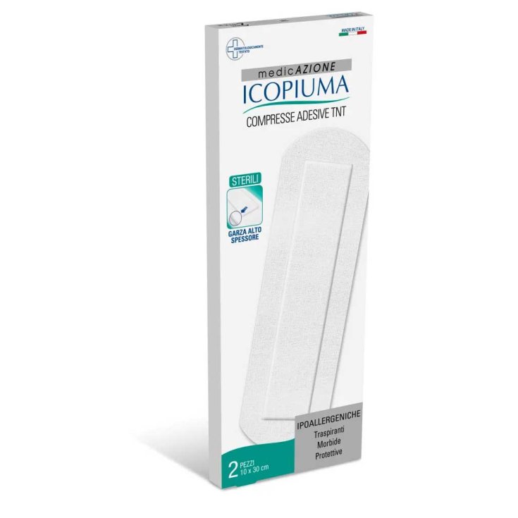 Desa Pharma Icopiuma Tnt Pansement Adhésif 10x30cm 2 Pièces