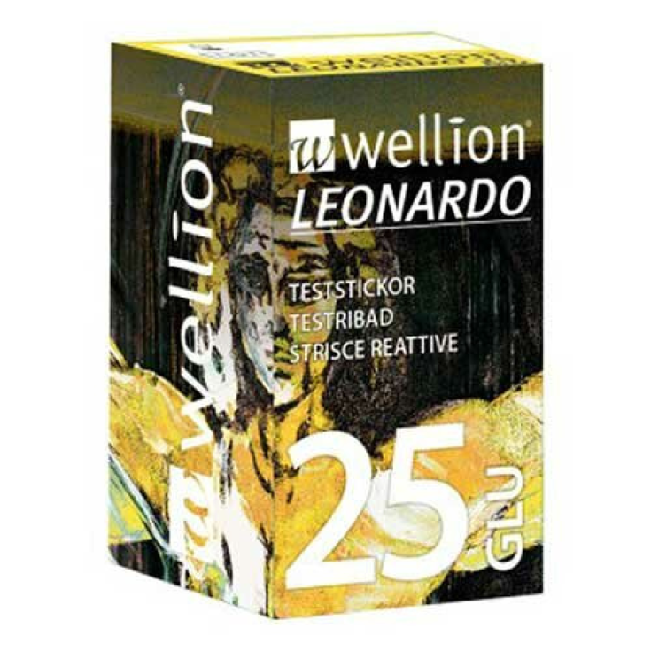 Med Trust Wellion Leonardo Strips pour la glycémie 25 pièces