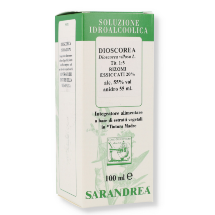Sarandrea Dioscorea Gouttes Teinture Mère 100 ml