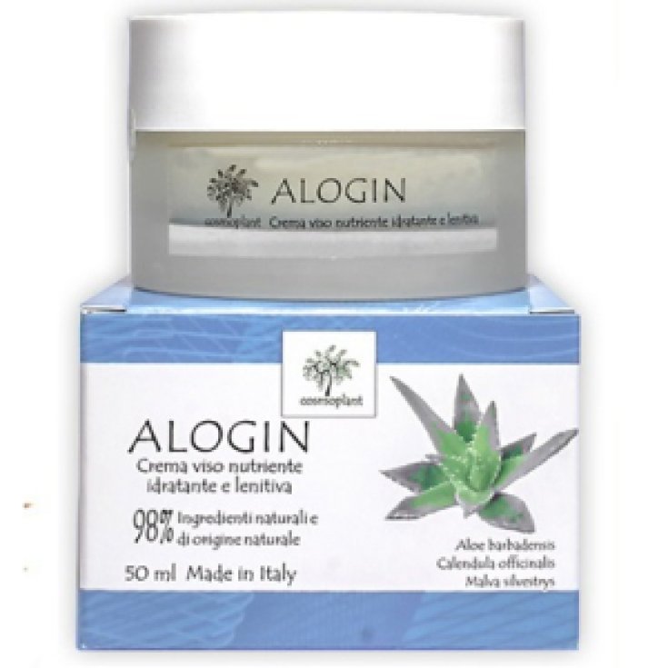 Alogyn Gel Crème Visage Nourrissant et Apaisant 50 ml