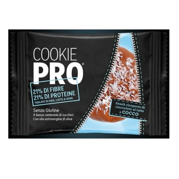 Cookie Pro Snack Coco Enrobé de Chocolat au Lait Monodose 10g