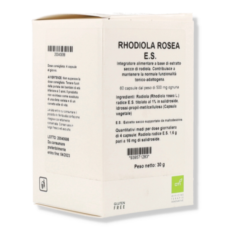 Rhodiola Rosea ES OTI 60 Gélules de 500mg