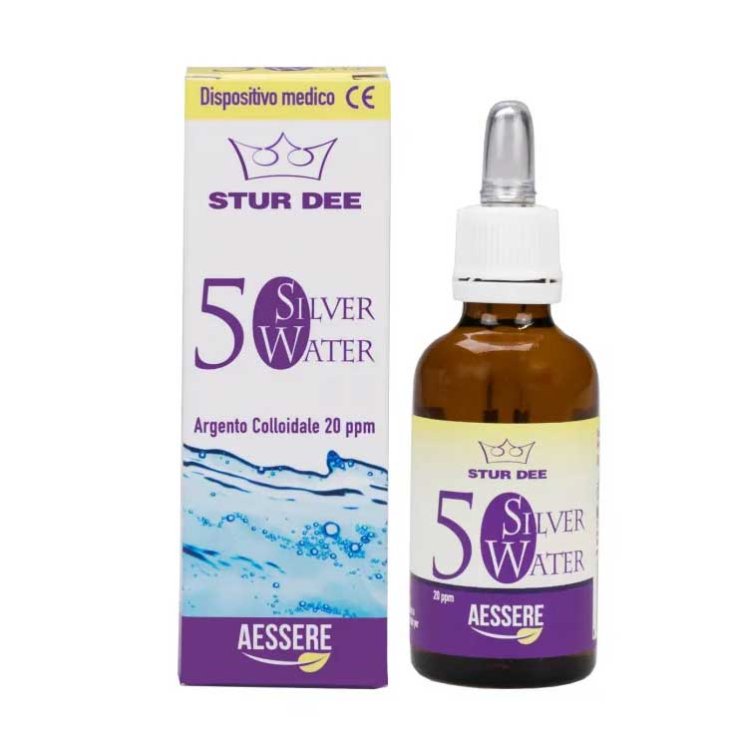 Aessere Stur Dee - Silver Water Argent Colloïdal 20ppm 100ml