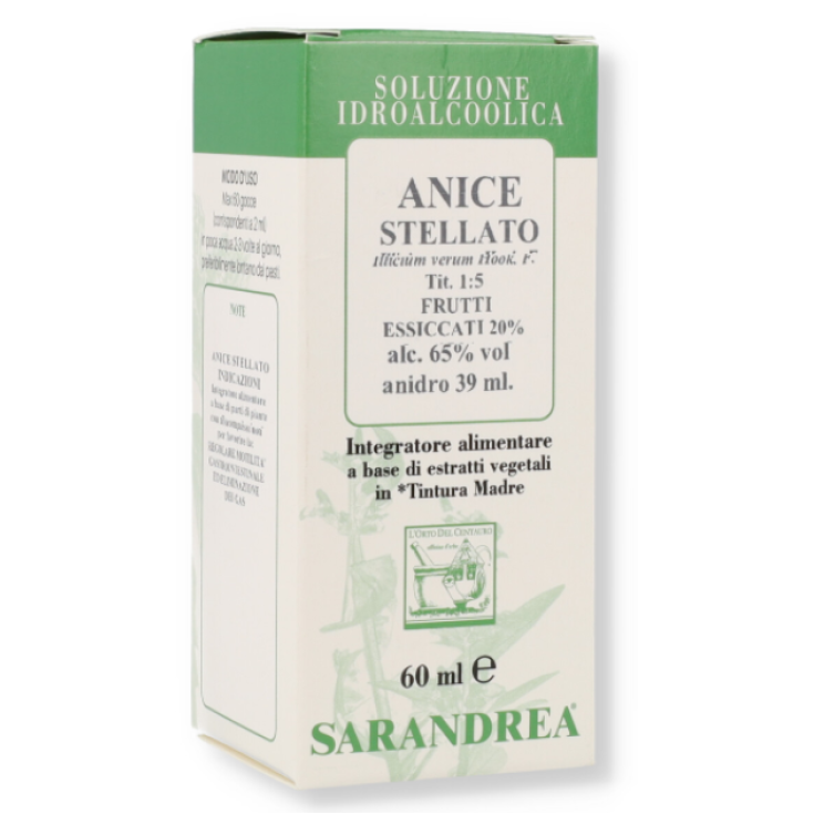 Sarandrea Anis étoilé Solution Hydroalcoolique 60 ml