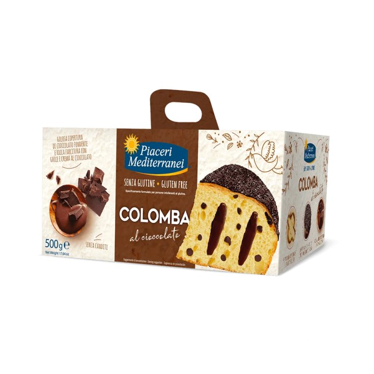 Piaceri Mediterranei Colomba au Chocolat Sans Gluten 500g