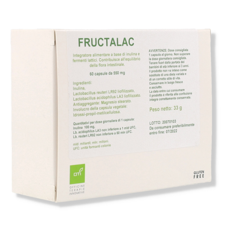 OTI Fructalac Remède Homéopathique 60 Gélules