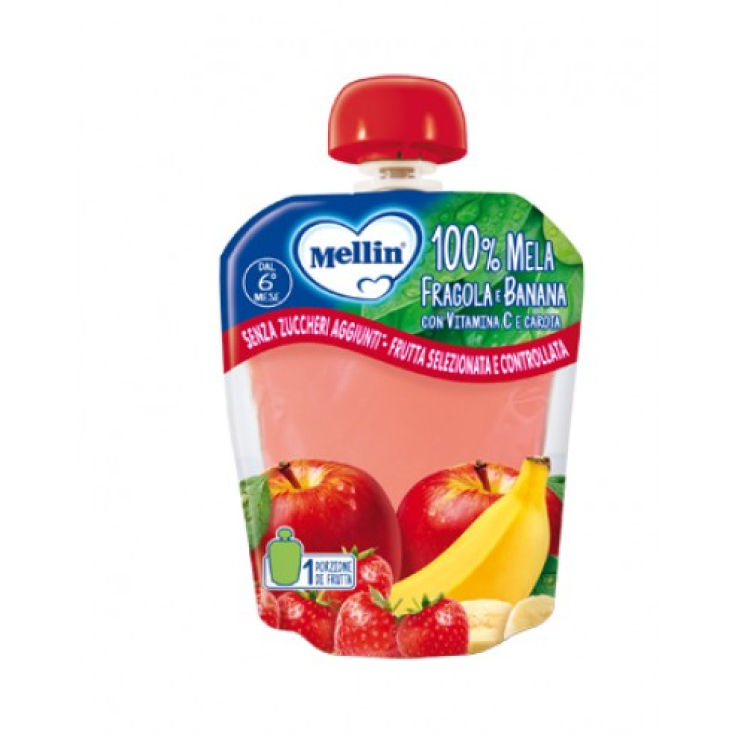 Snack Mellin 100% Pomme Fraise Banane 90g