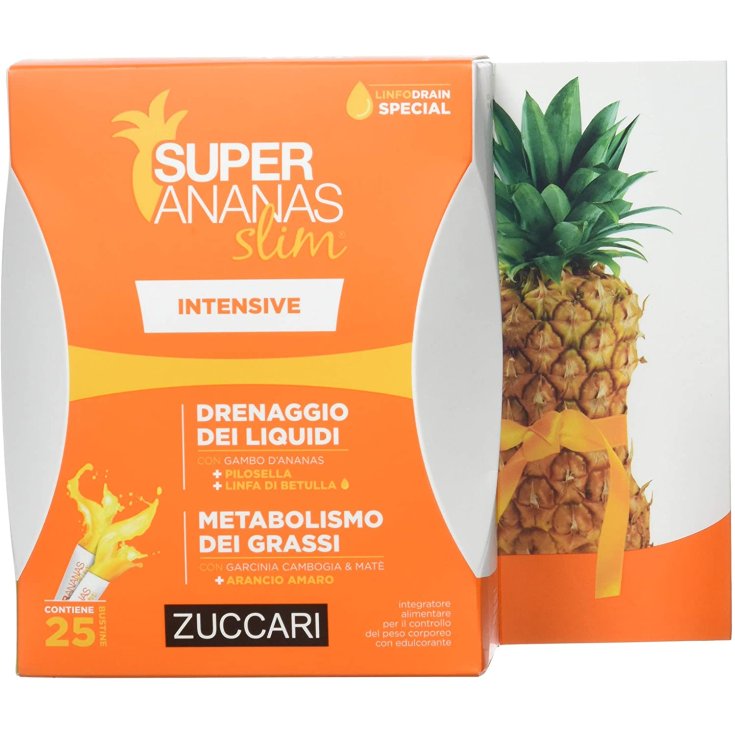 Super Ananas Slim Intensive Zuccari 25 Stick Pack 10ml