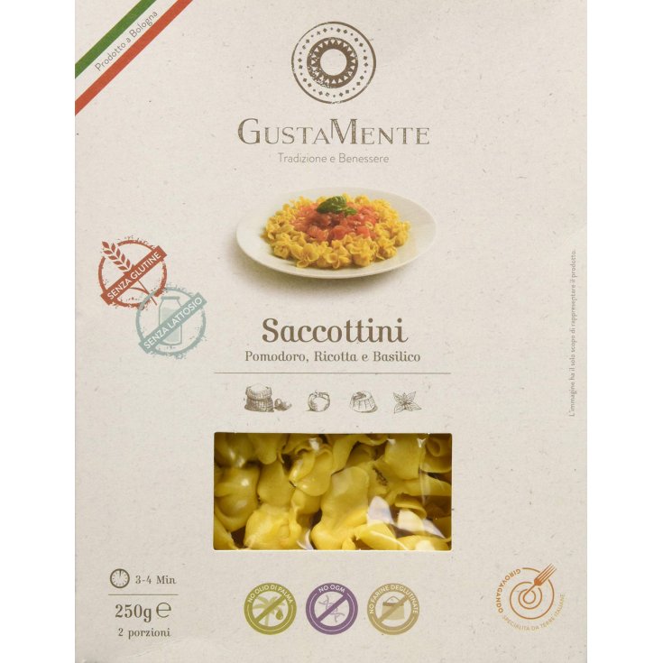 Gustamente Saccottini Tomate Ricotta Et Basilic Sans Gluten 125g