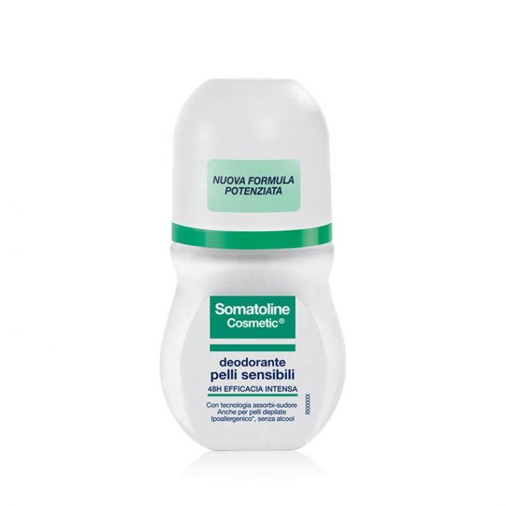 Somatoline Cosmetic Déodorant Peaux Sensibles Roll On 50 ml