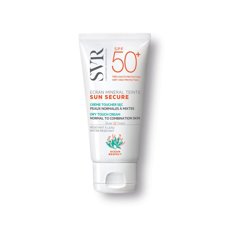 SUN SECURE Ecran Minéral Teinté Peau Normale SPF50 + SVR 50ml