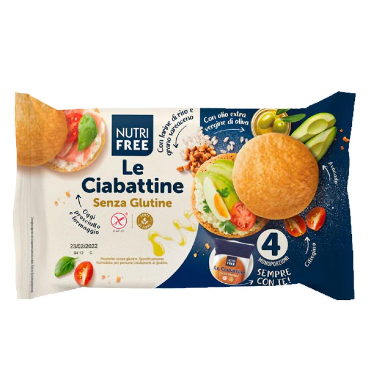 Nutrifree La Ciabattine Sans Gluten 4x50g