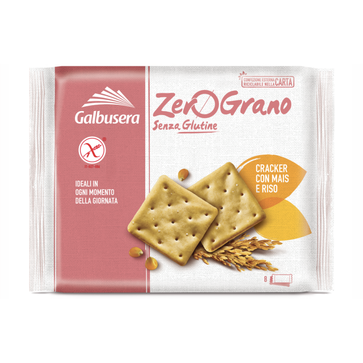 Zerograno Crackers Au Riz Et Au Maïs Sans Gluten 320g