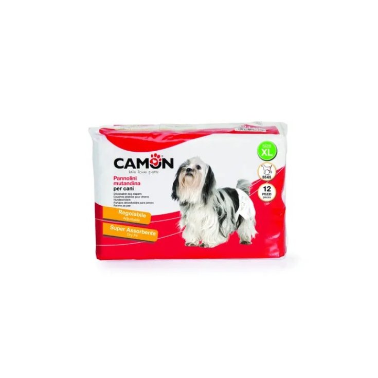 Camon Couches Culottes Couches Jetables Pour Chiens Taille 4 XL 1 Pièces