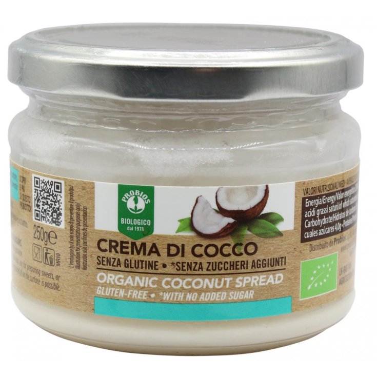 Crème 100% Coco Sans Sucre Ajouté Probios 250g