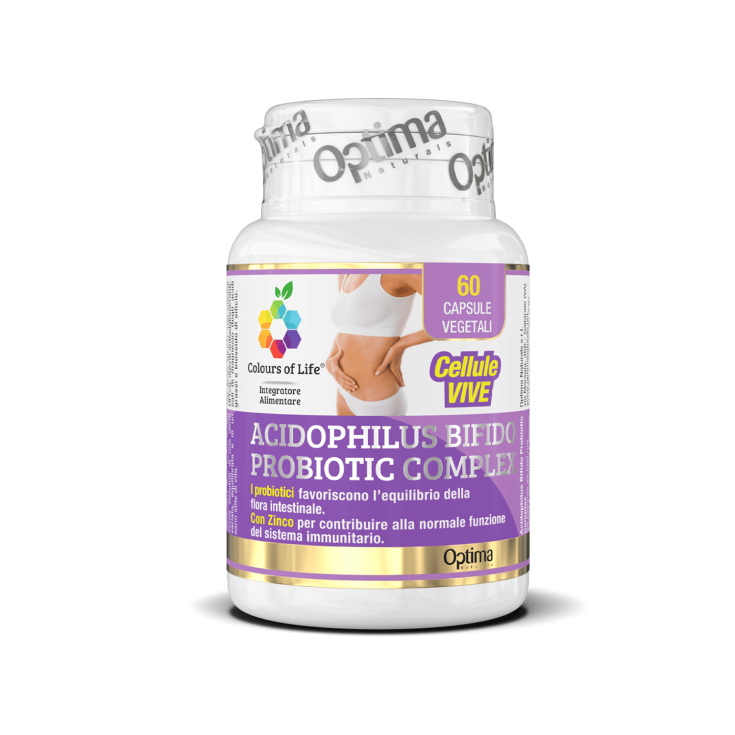 Acidophilus Bifido Complexe Colors Of Life® Optima Naturals 60 Gélules