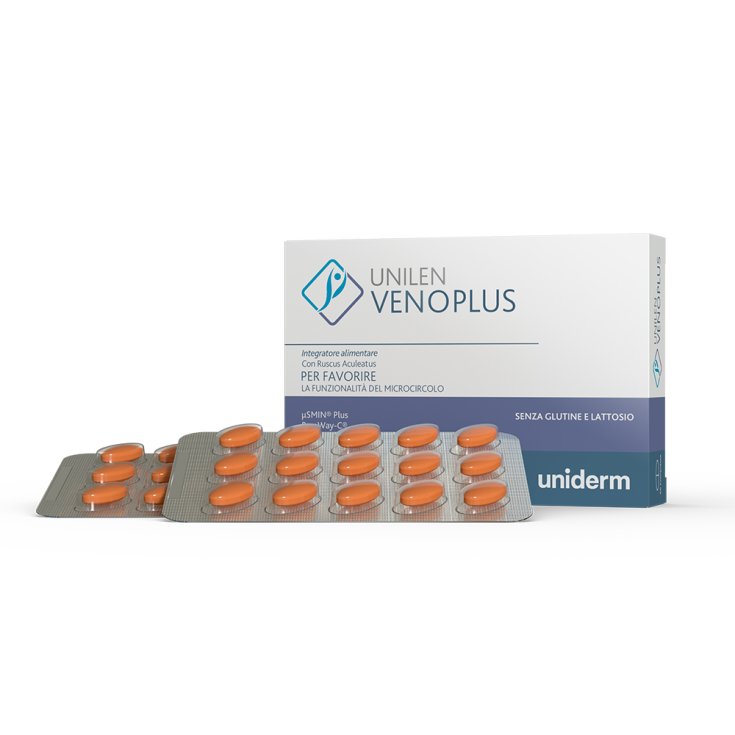 Unilen Venoplus UNIDERM 30 Comprimés