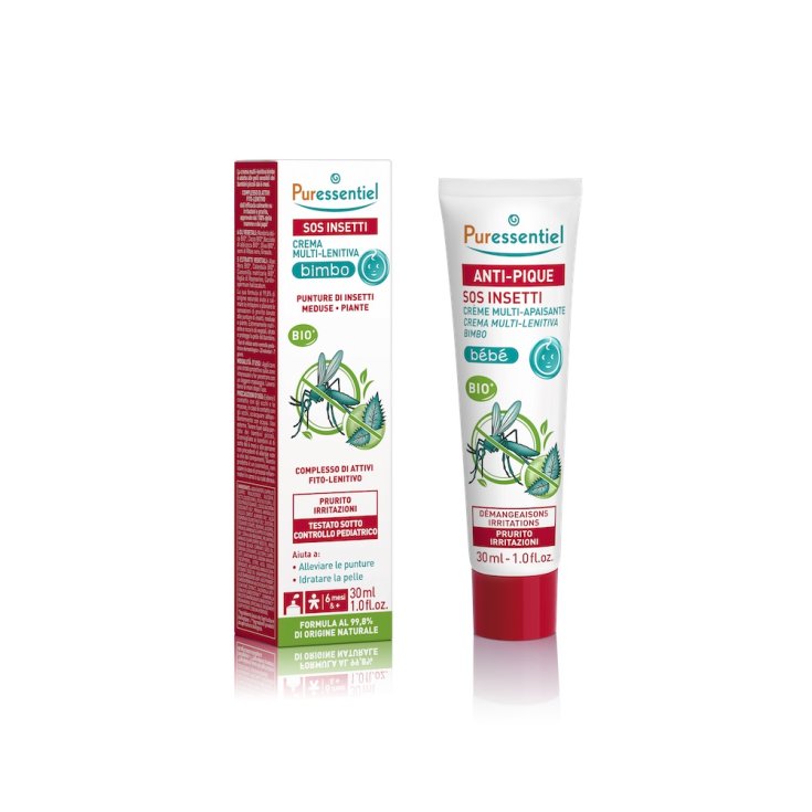 Puressentiel Crème Multilénitive Bébé SOS Insectes Crème Apaisante 30 ml