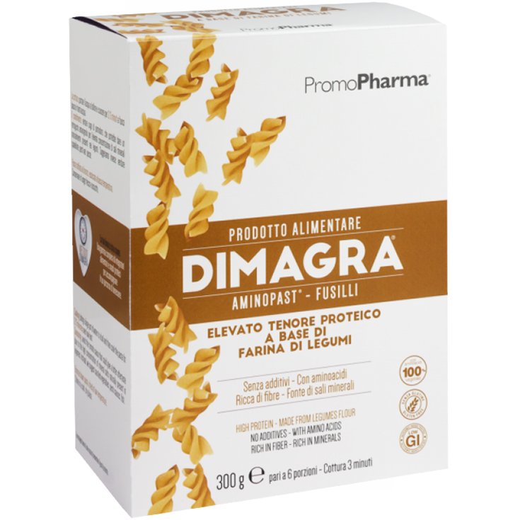 PromoPharma Dimagra AminoPast Pâtes Format Fusilli 300g