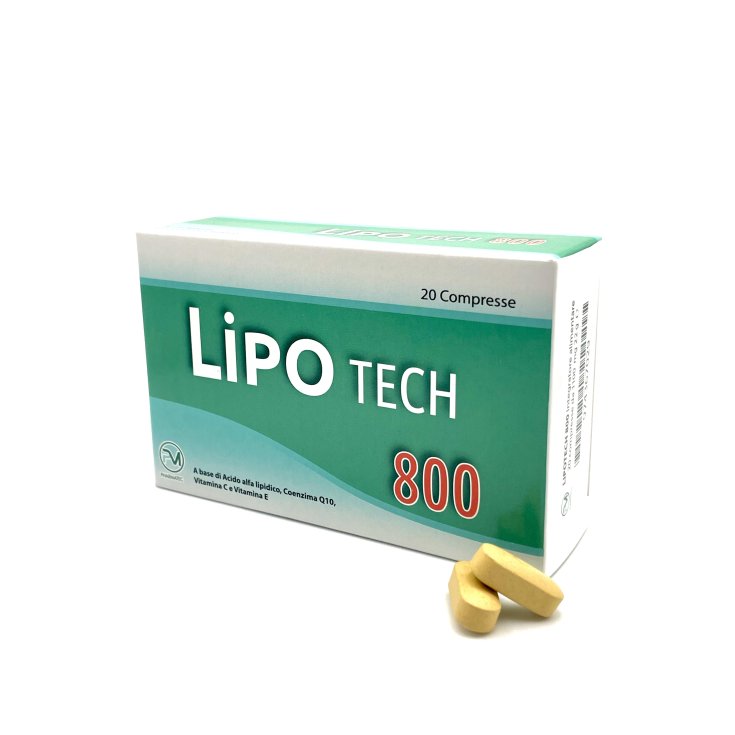 Piemme Lipotech 800 Complément Alimentaire 20 Comprimés