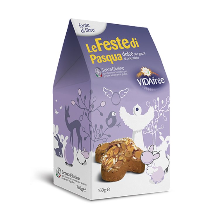 VidaFree Sweet Easter Holidays avec des gouttes de chocolat sans gluten 160g