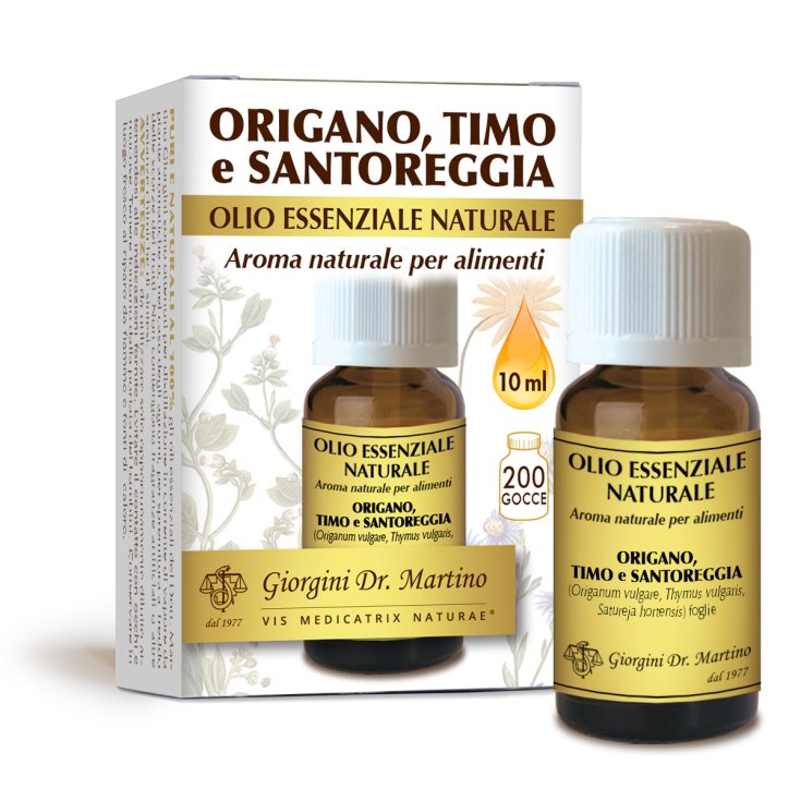 Origan Thym Sarriette Dr. Giorgini 10ml