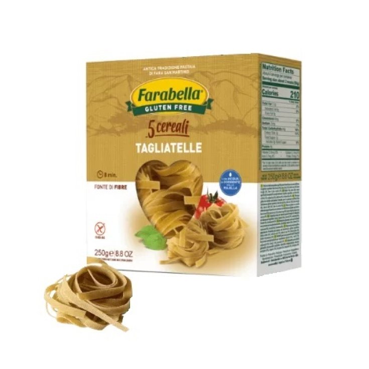 Bioalimenta Farabella Tagliatelles 5 Céréales Sans Gluten 250g