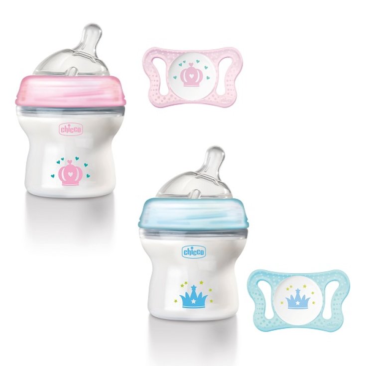 Natural Feeling 150 ml Kit Sucette Micro 0M Chicco Natural Feeling 150 ml Kit Sucette Micro 0M Chicco