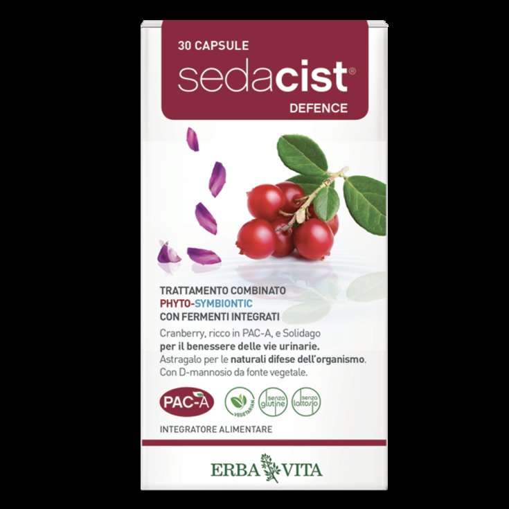 Erba Vita Sedacist Défense 15 + 15 Gélules Complément Alimentaire Blister