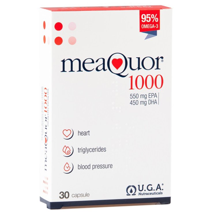 UGA Nutraceuticals Meaquor 1000 Complément Alimentaire 30cps