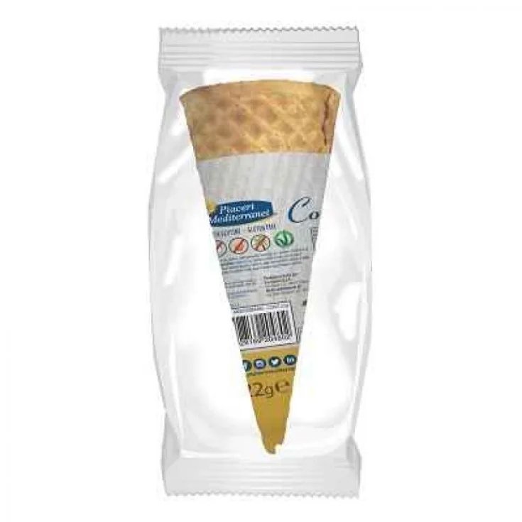 Piaceri Mediterranei Cornet de Glace Sans Gluten 22g