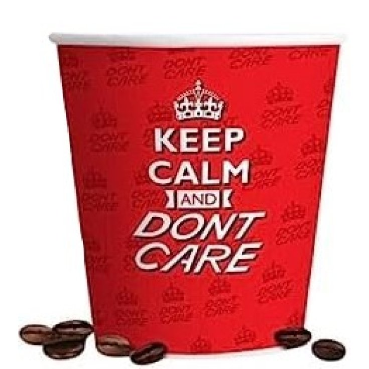 Playfood Keep Calm Tasses à café couleur orange 48 pièces
