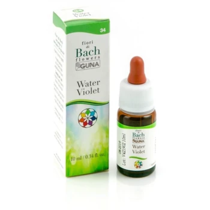 Gouttes Guna Fleur de Bach Violette d'Eau 10 ml