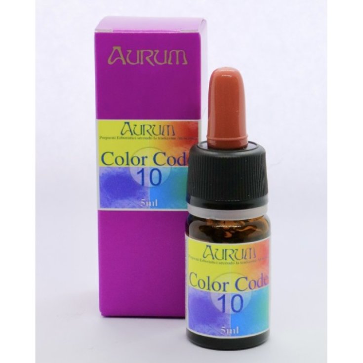Aurum Code Couleur 10 Gouttes Homéopathiques 5 ml