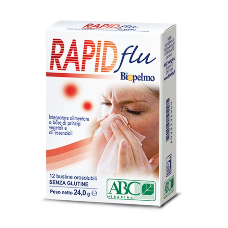 Rapid Grippe Biopelmo Complément Alimentaire 12 Sachets
