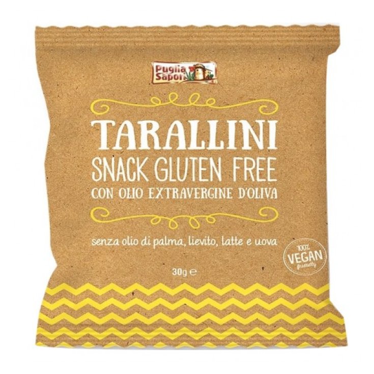 Tarallini à l'huile d'olive extra vierge saveurs des Pouilles 30g
