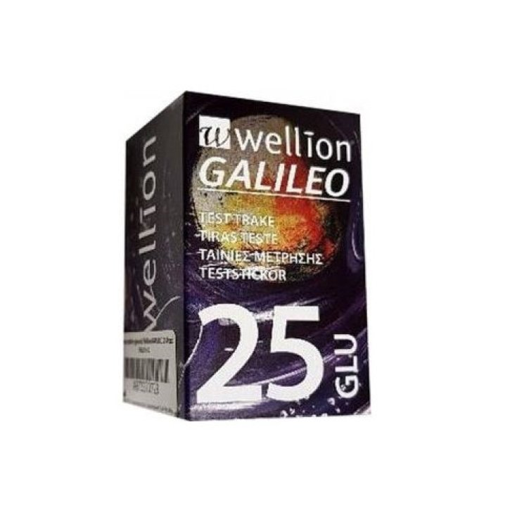 Wellion Galileo Bandelettes de Glucose 25 Bandelettes