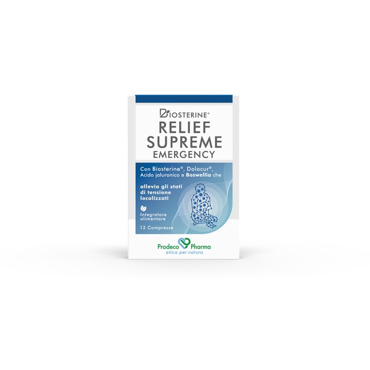 Biosterine Relief Urgence Suprême Prodeco Pharma 12 Comprimés