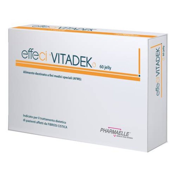 Effeci Vitadek Aliments à des fins médicales spéciales 60 Gelée