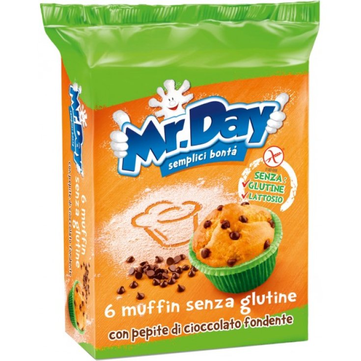 Mr Day Muffin Aux Pépites De Chocolat Sans Gluten 252g