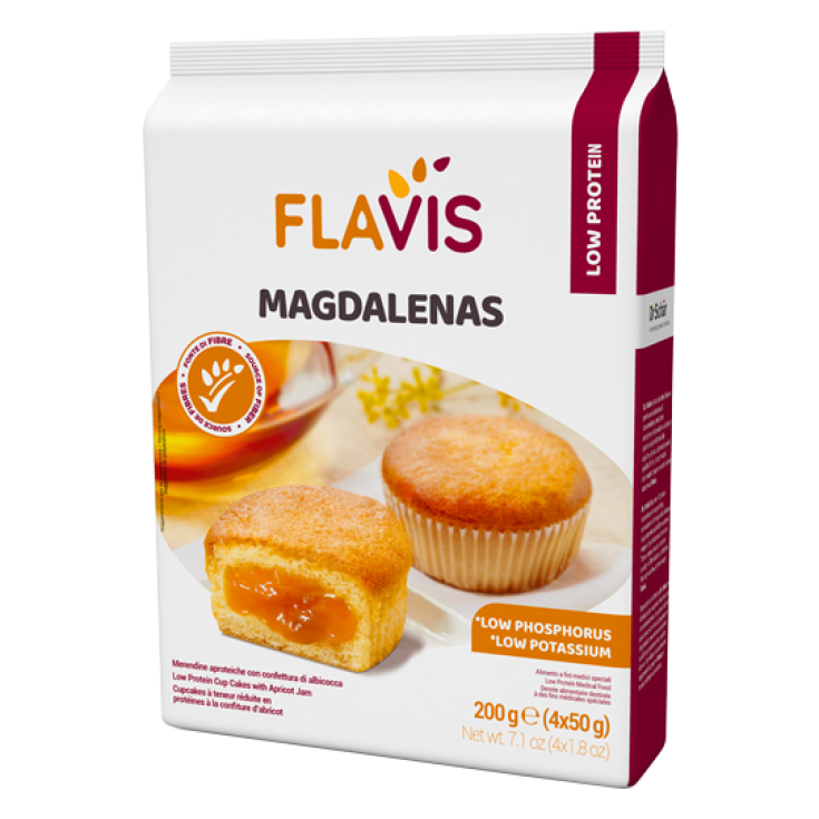 Flavis Magdalenas Aproteiche Snacks 200g (4x50g)