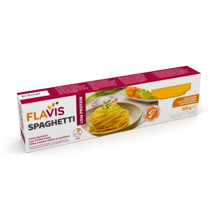 Flavis Spaghetti Pâtes Aproteica 500g