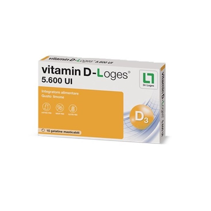 Biofarmex Vitamine D-loges Complément Alimentaire 15 Gelées