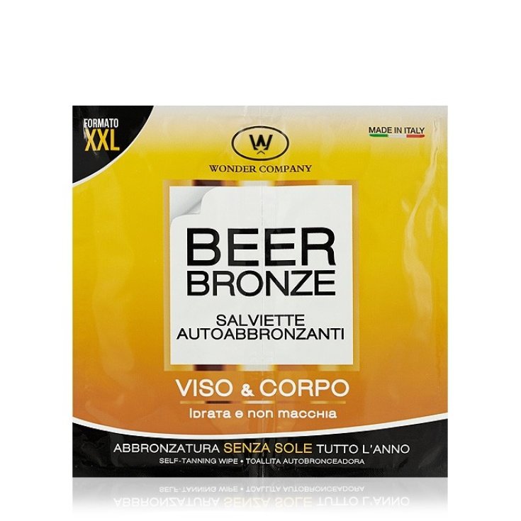 LR Wonder Company Lingettes autobronzantes Beer Bronze 2 pièces
