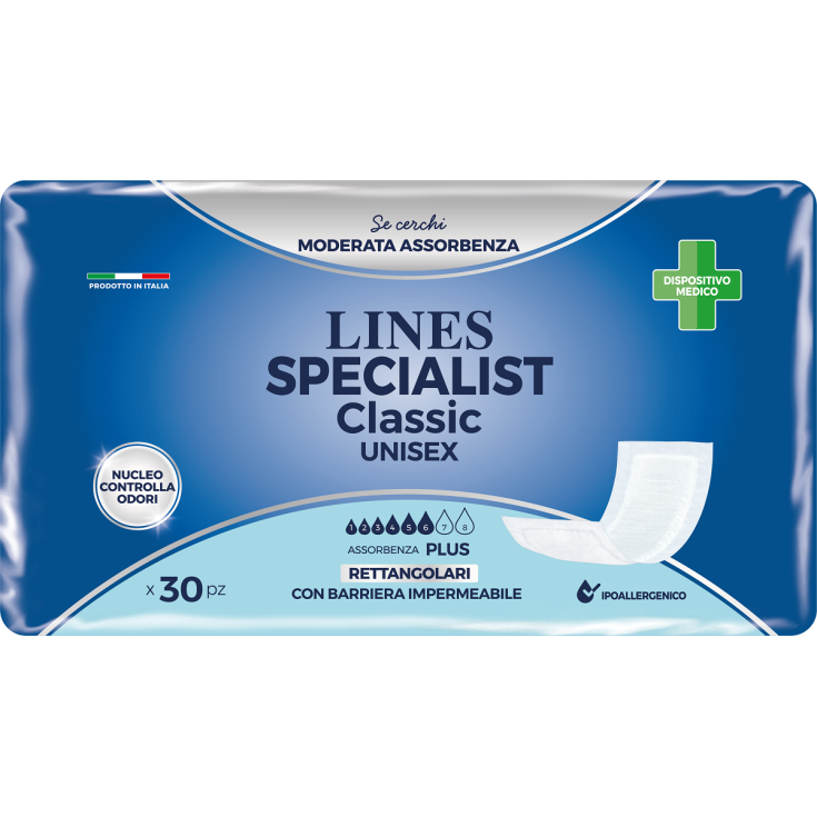 Lines Specialist Classic Rettangoare PLUS Avec Barrière 30 Pièces