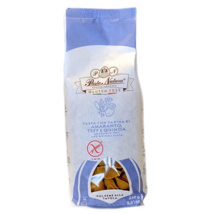 Pasta Natura Conchiglie Amarante Teff Et Quinoa Pâtes Sans Gluten 250g