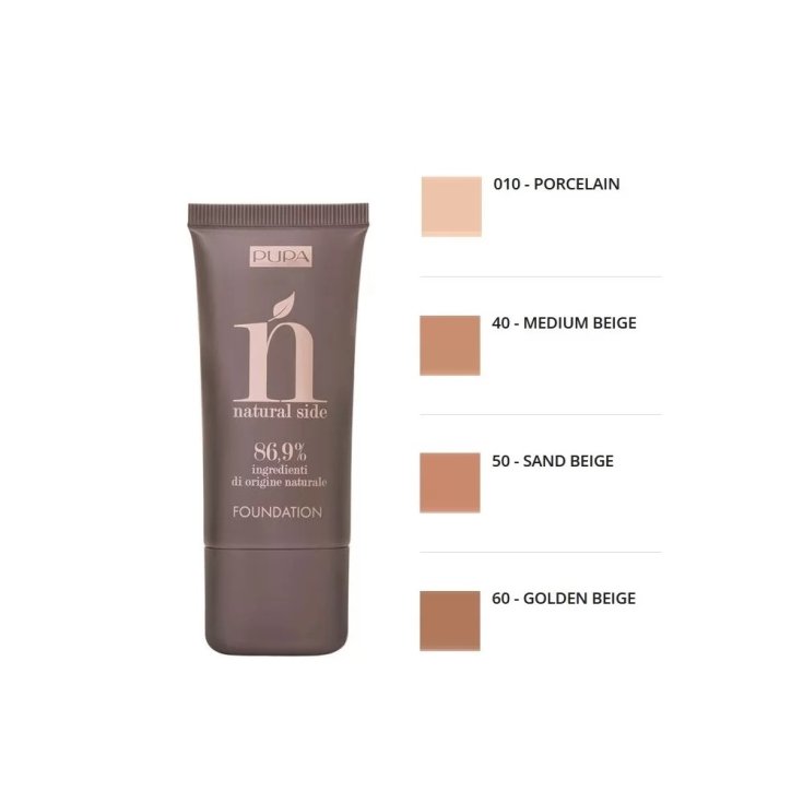 Pupa Natural Side Fond de Teint Fluide Perf