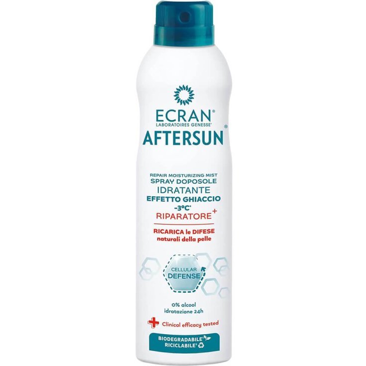 Ecran Sun Spray Après-Soleil Effet Glacé 200 ml