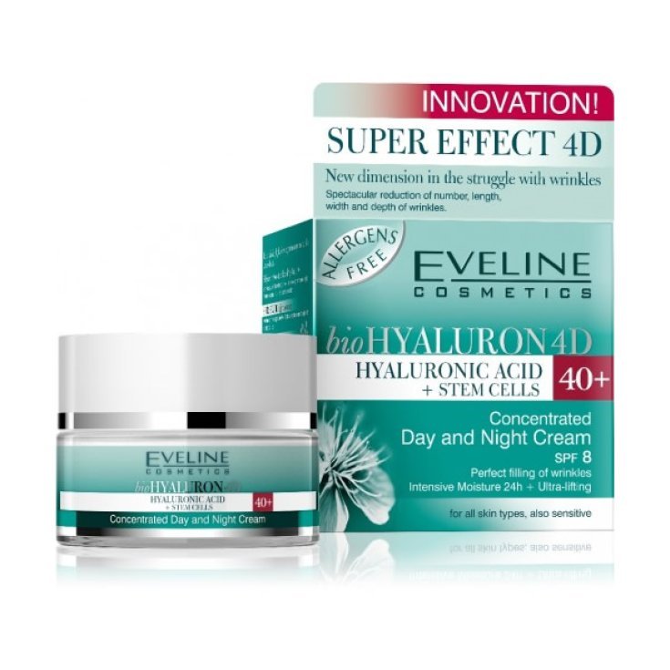 Eveline Biohyaluronic 4D Crème Concentrée Jour et Nuit 40+ 50 ml